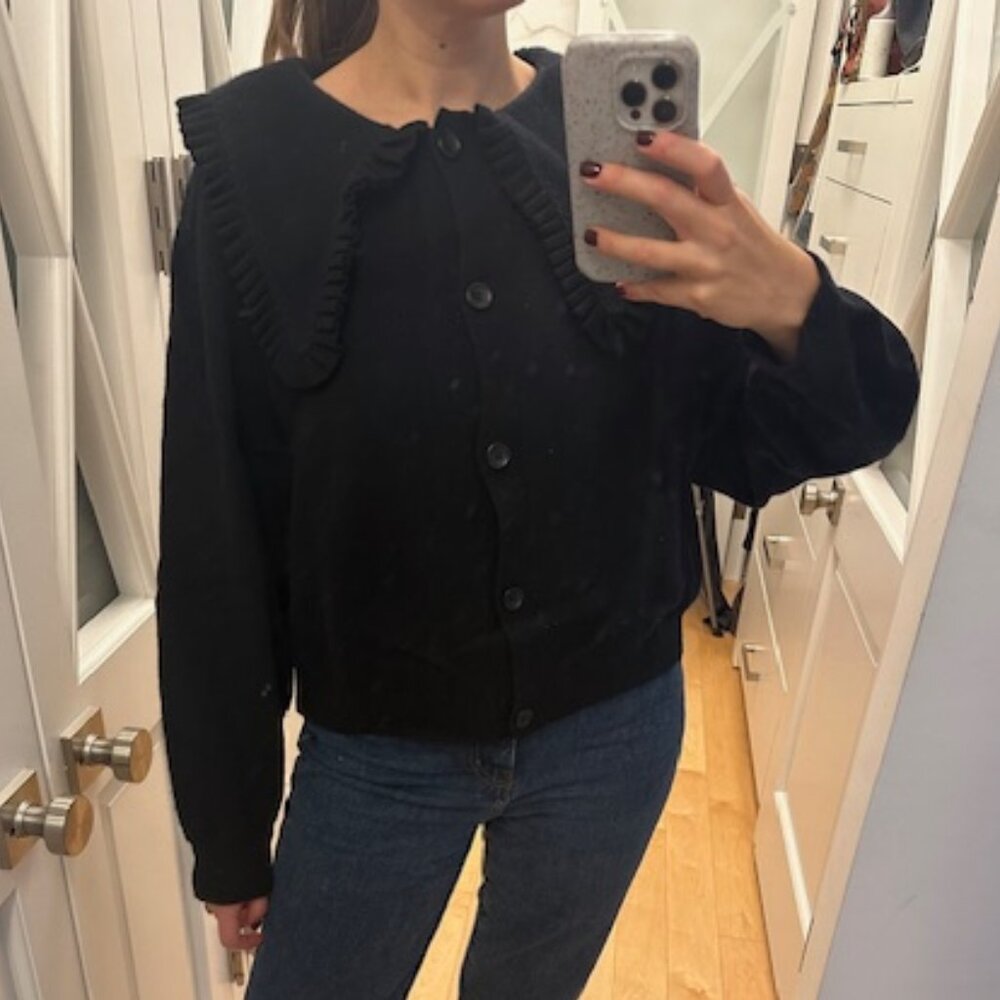 & Other Stories Statement Collar Sweater